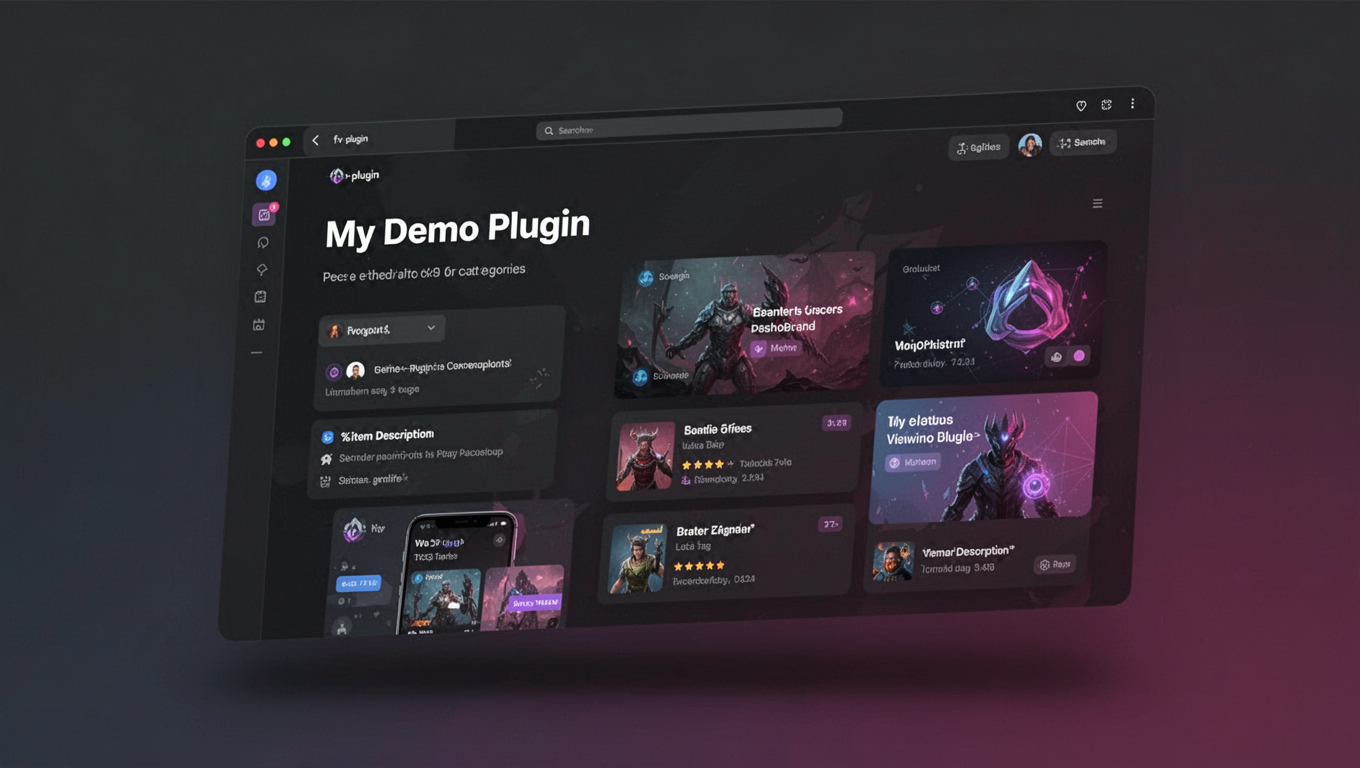 Preview of My Demo Plugin
