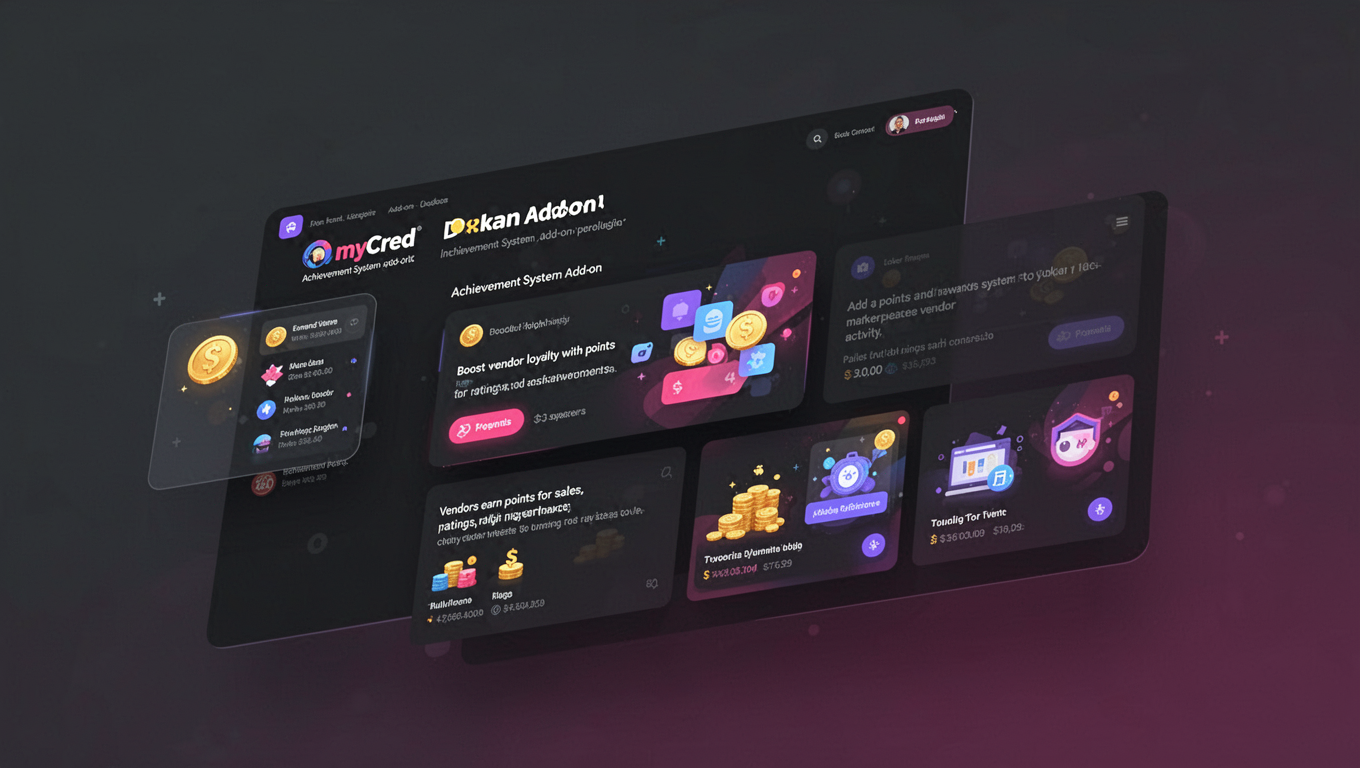 Preview of myCred Dokan Addon