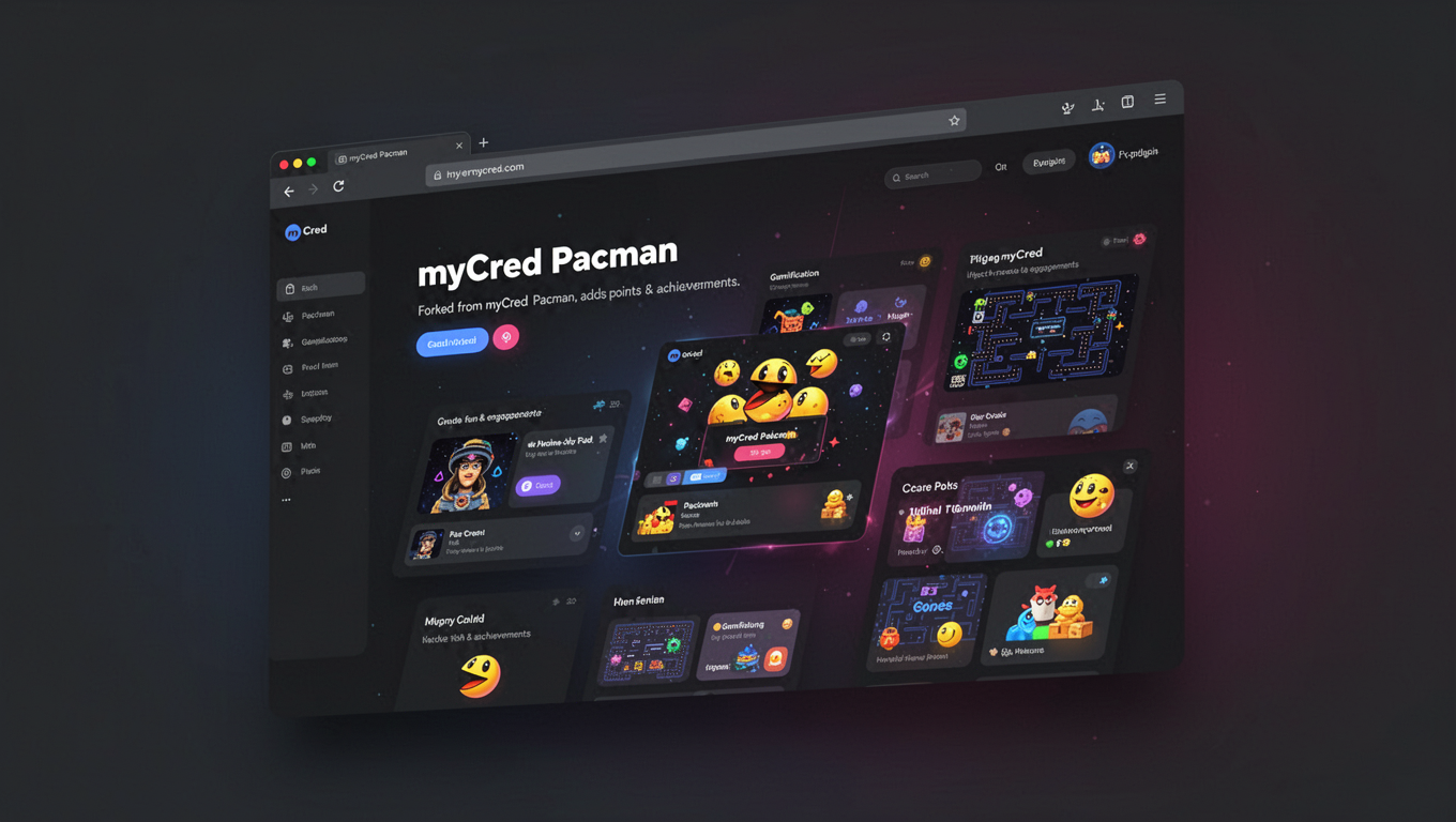 Preview of myCred Pacman