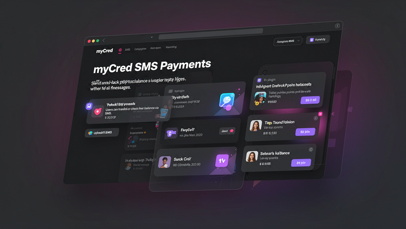 Preview of myCred SMS Payments