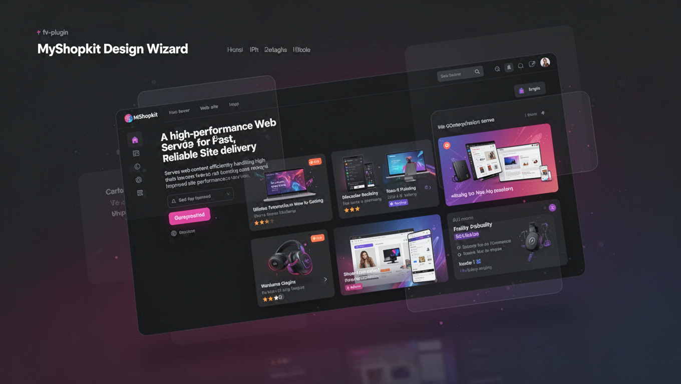 Preview of MyShopkit Design Wizard