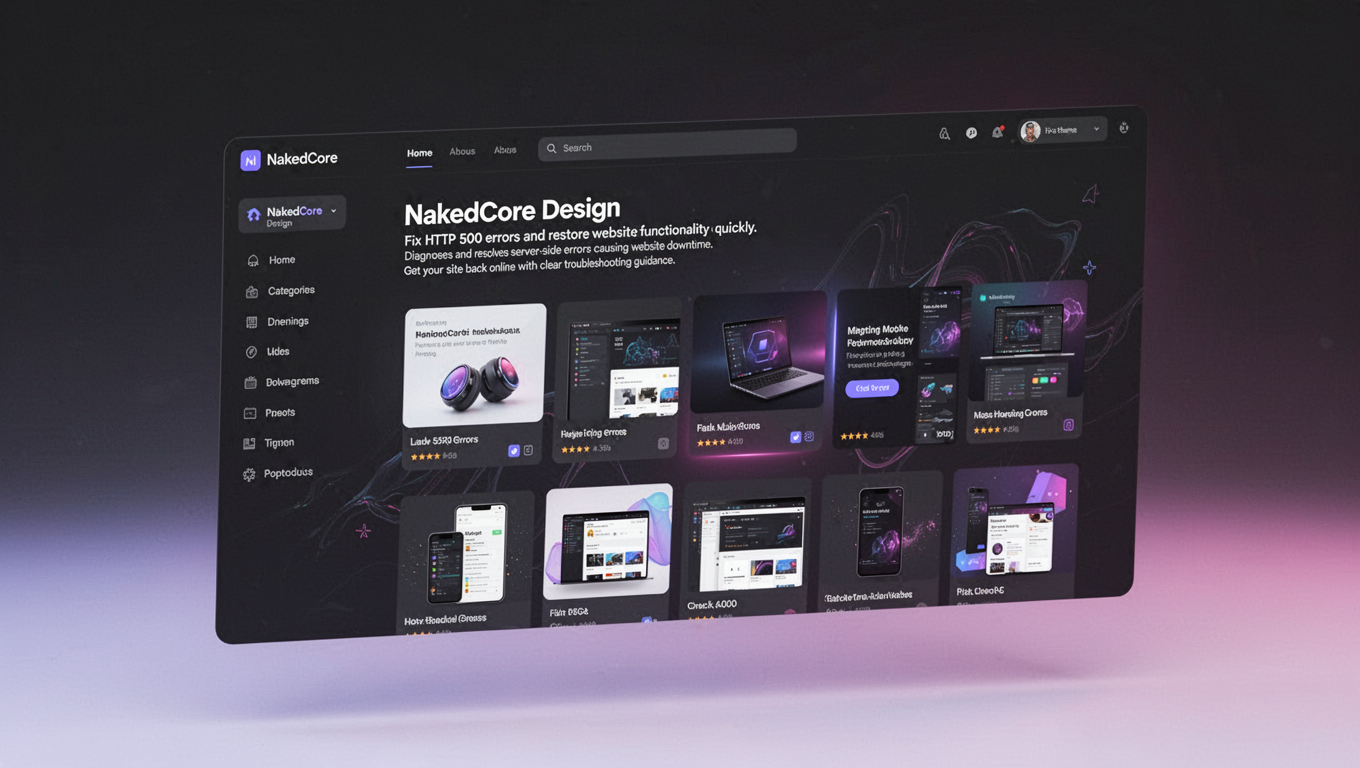 Preview of NakedCore Design