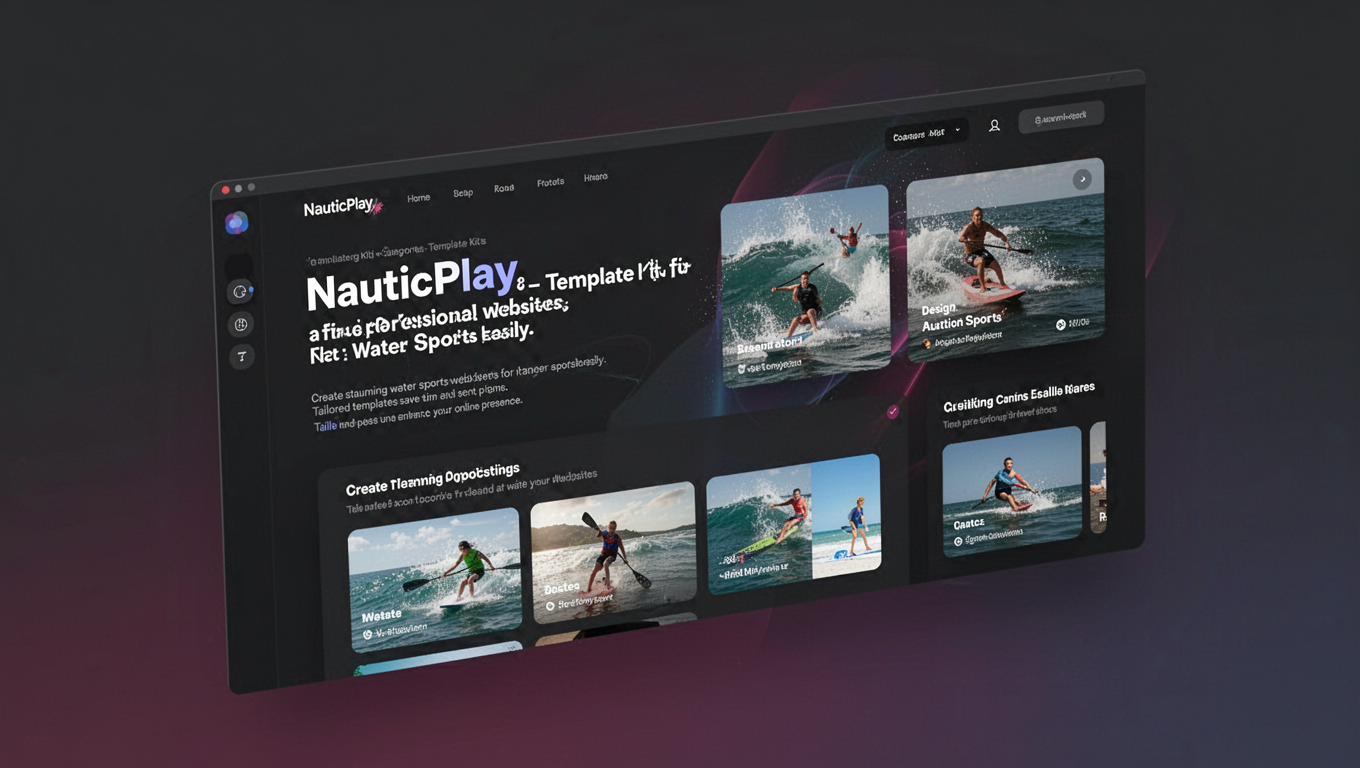 Preview of NauticPlay - Template Kit for Water Sports