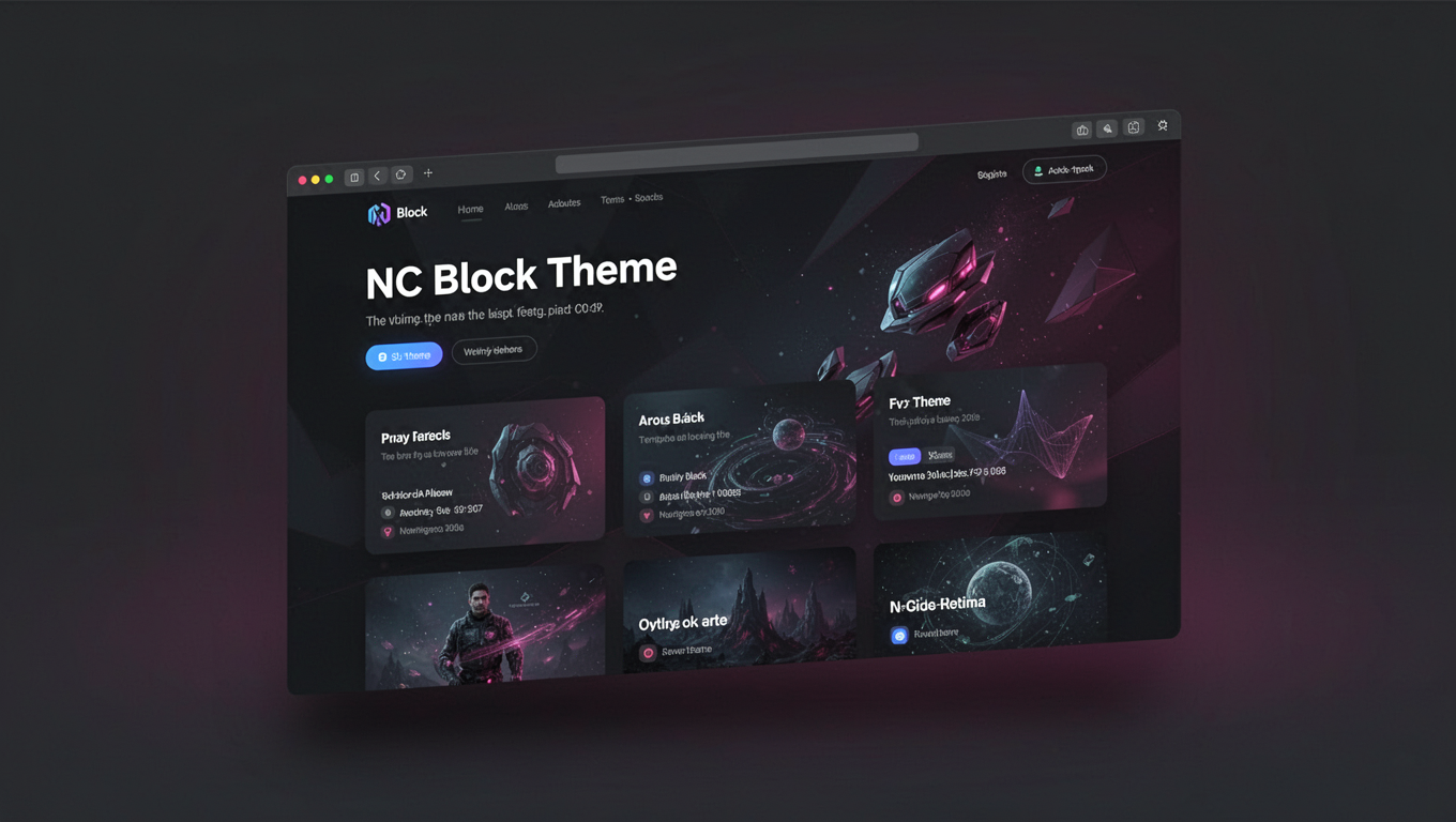 Preview of NC Block Theme