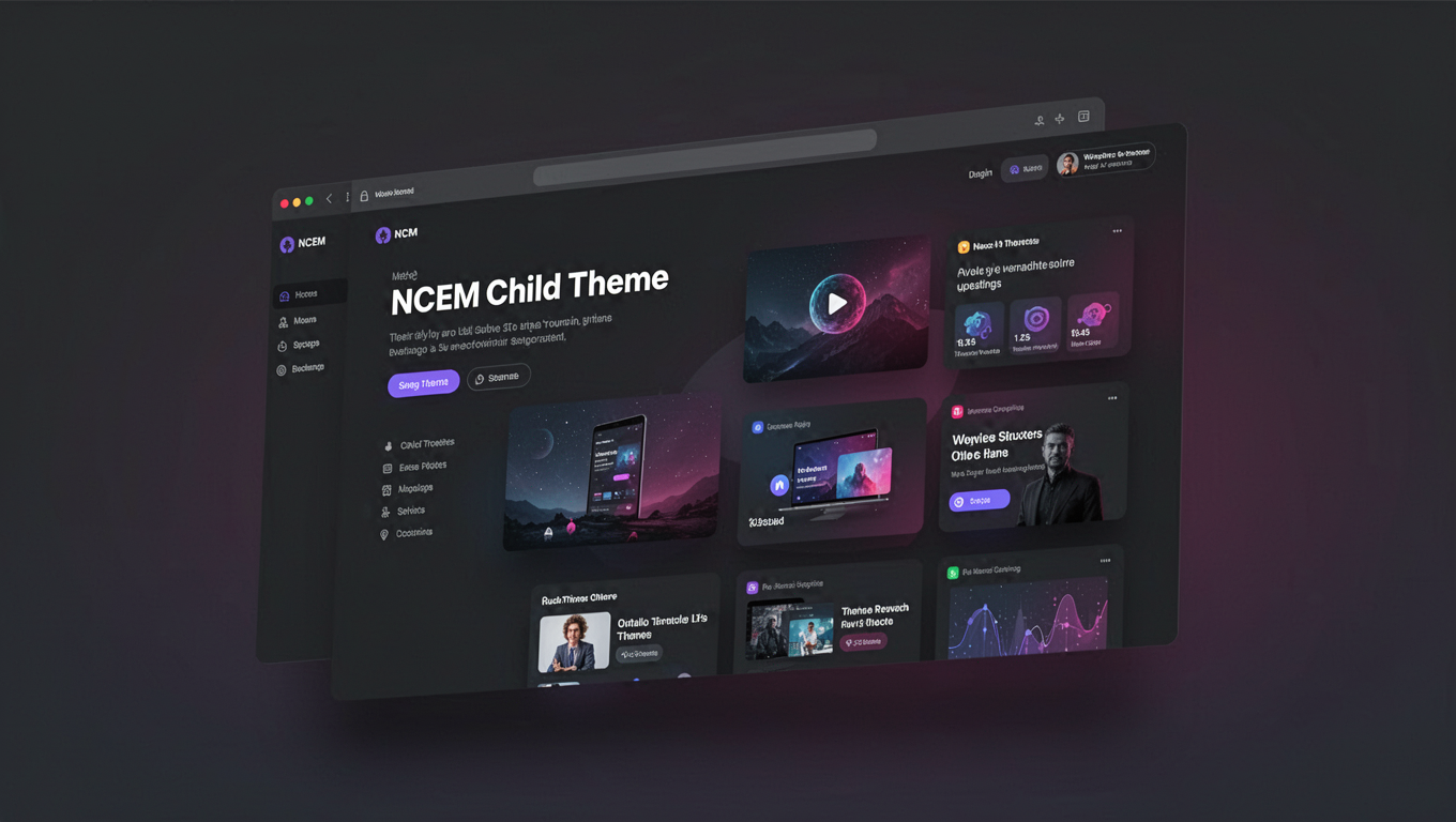 Preview of NCEM Child Theme