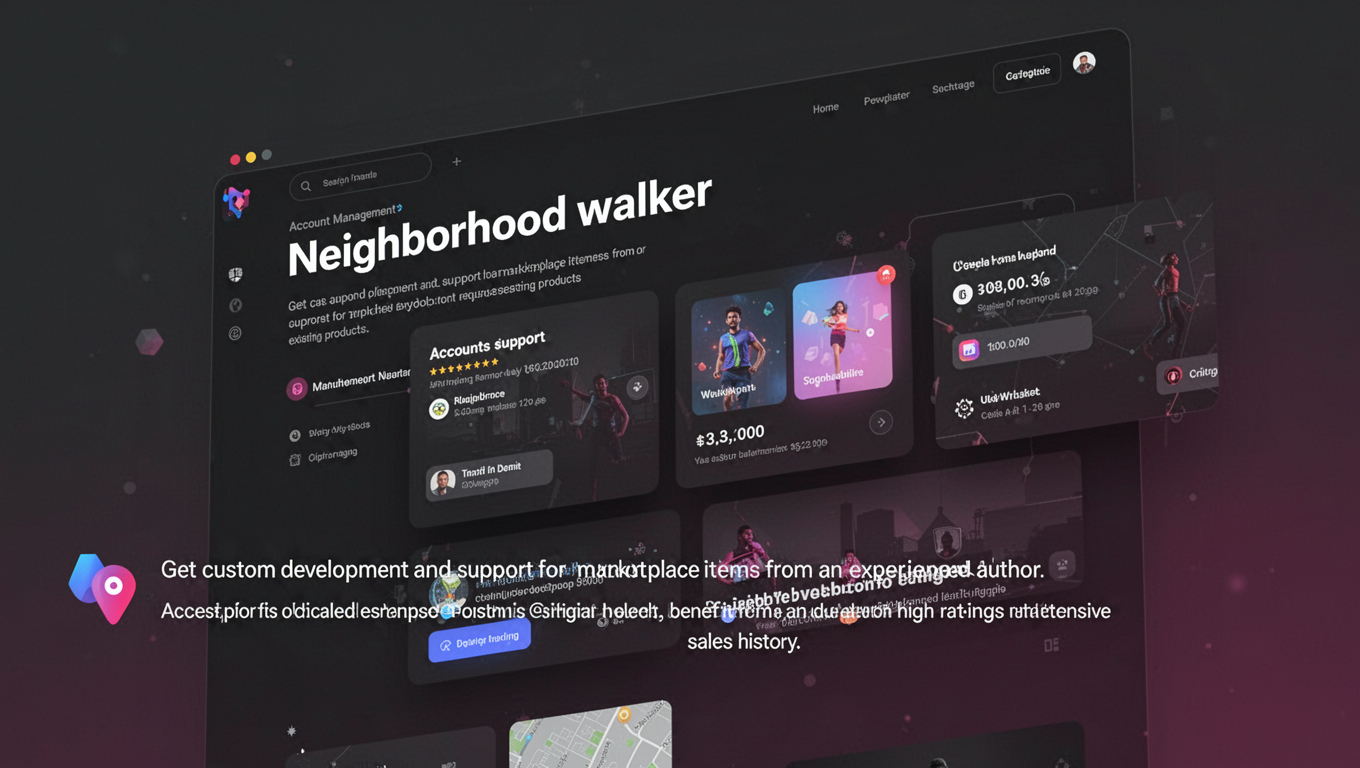 Preview of Neighborhood walker