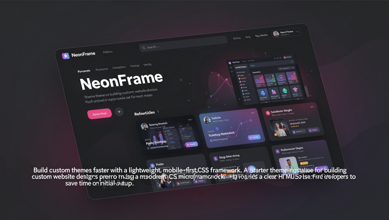 Preview of NeonFrame