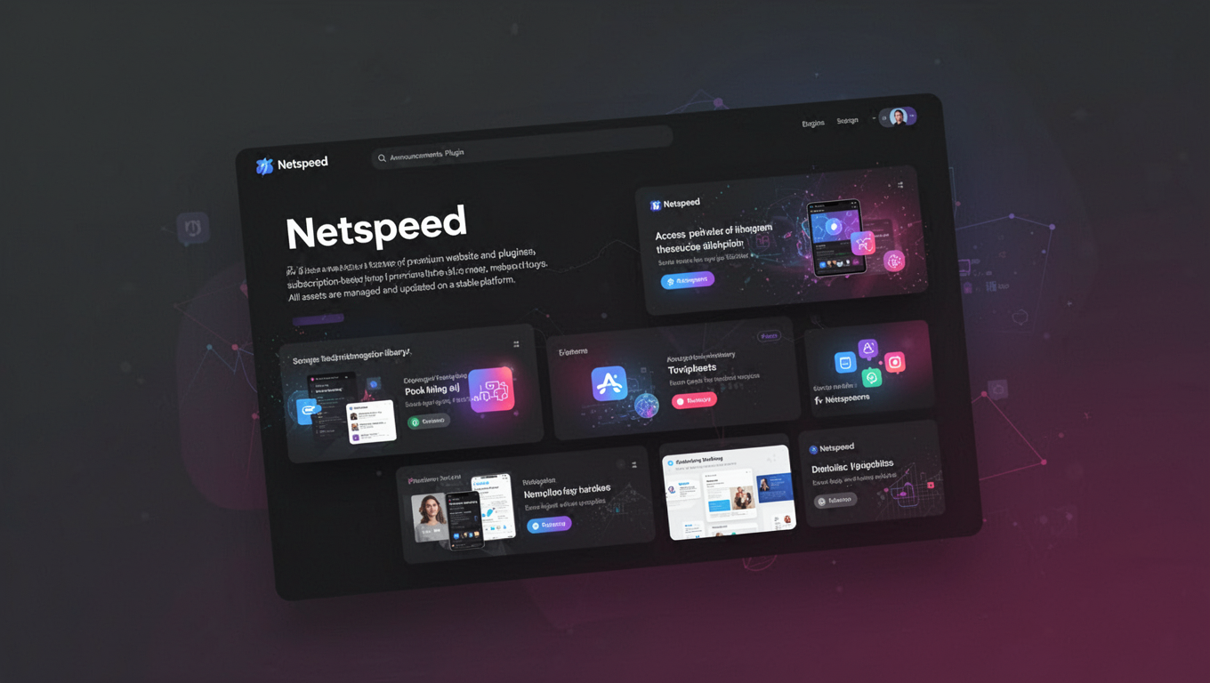 Preview of Netspeed