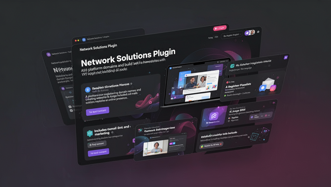 Preview of Network Solutions Plugin