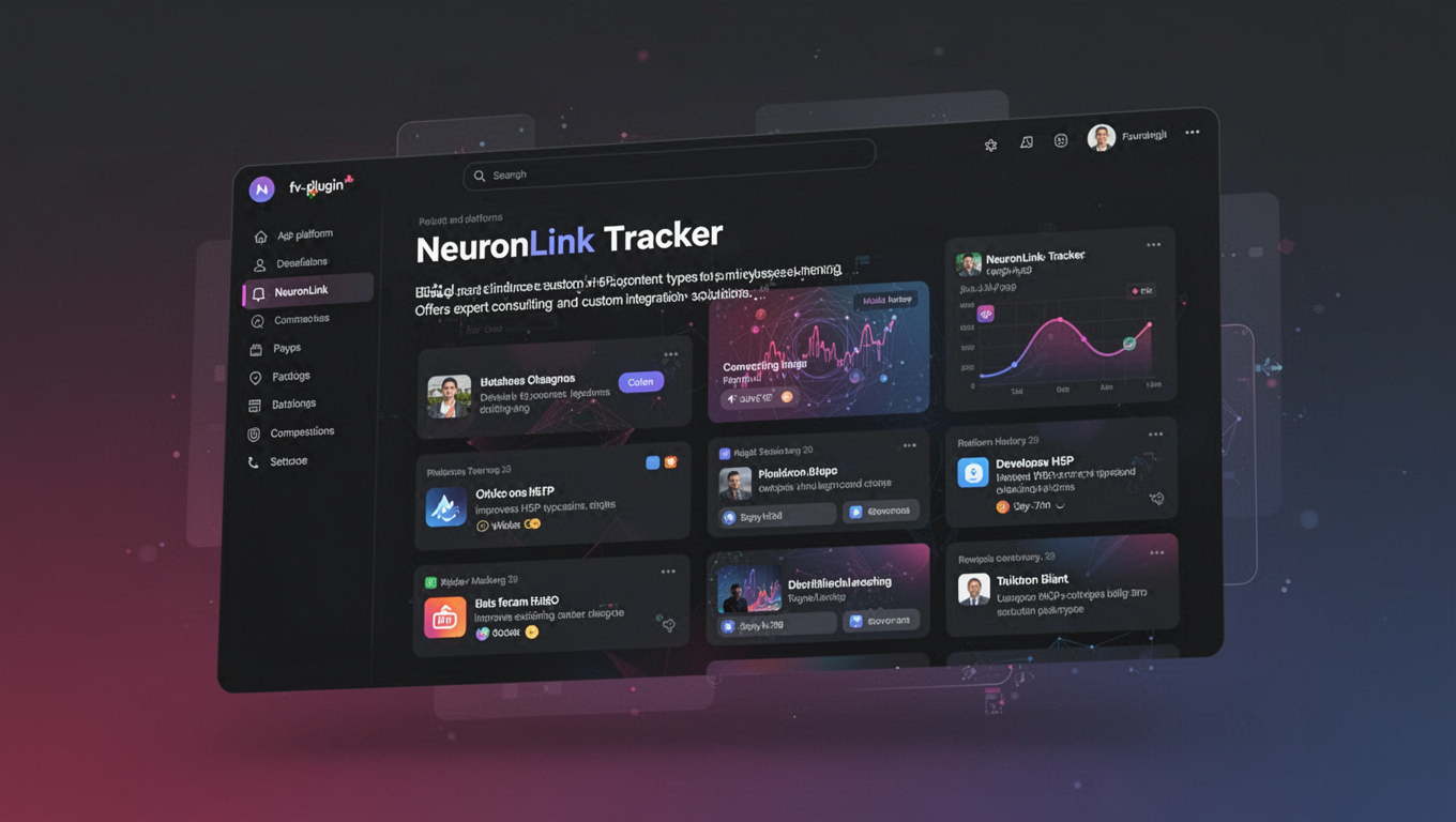 Preview of NeuronLink Tracker