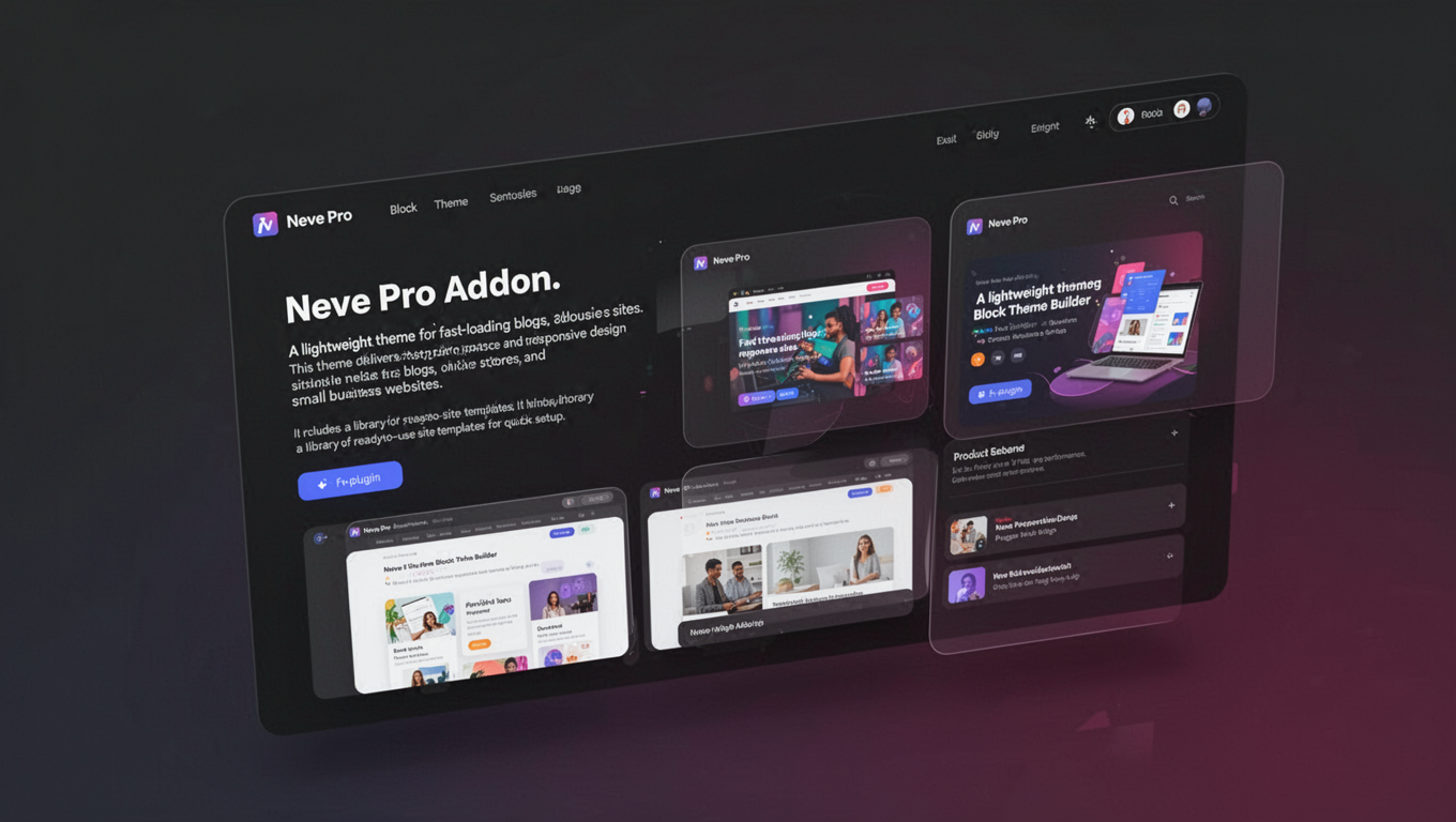 Preview of Neve Pro Addon