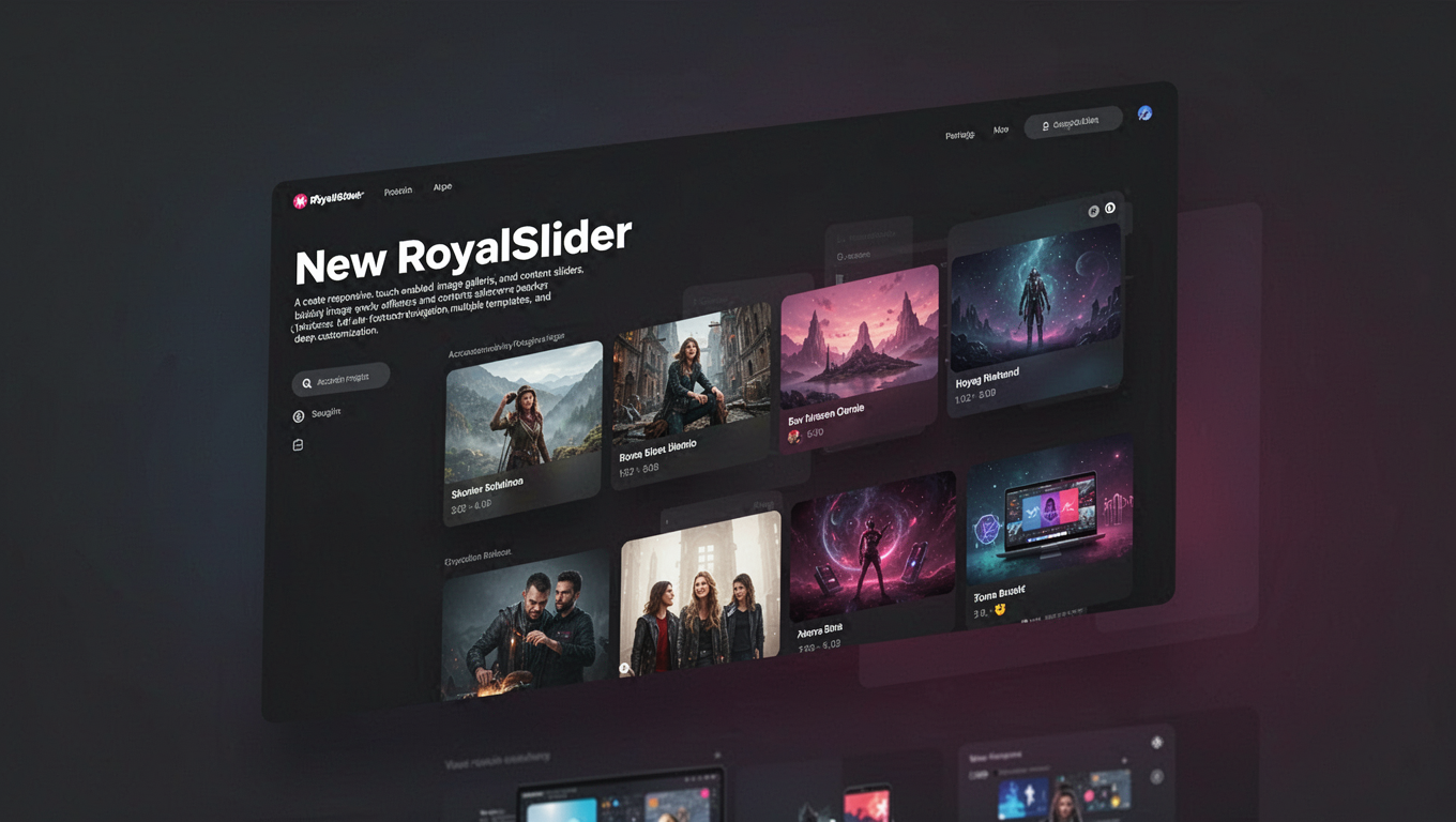 Preview of New RoyalSlider