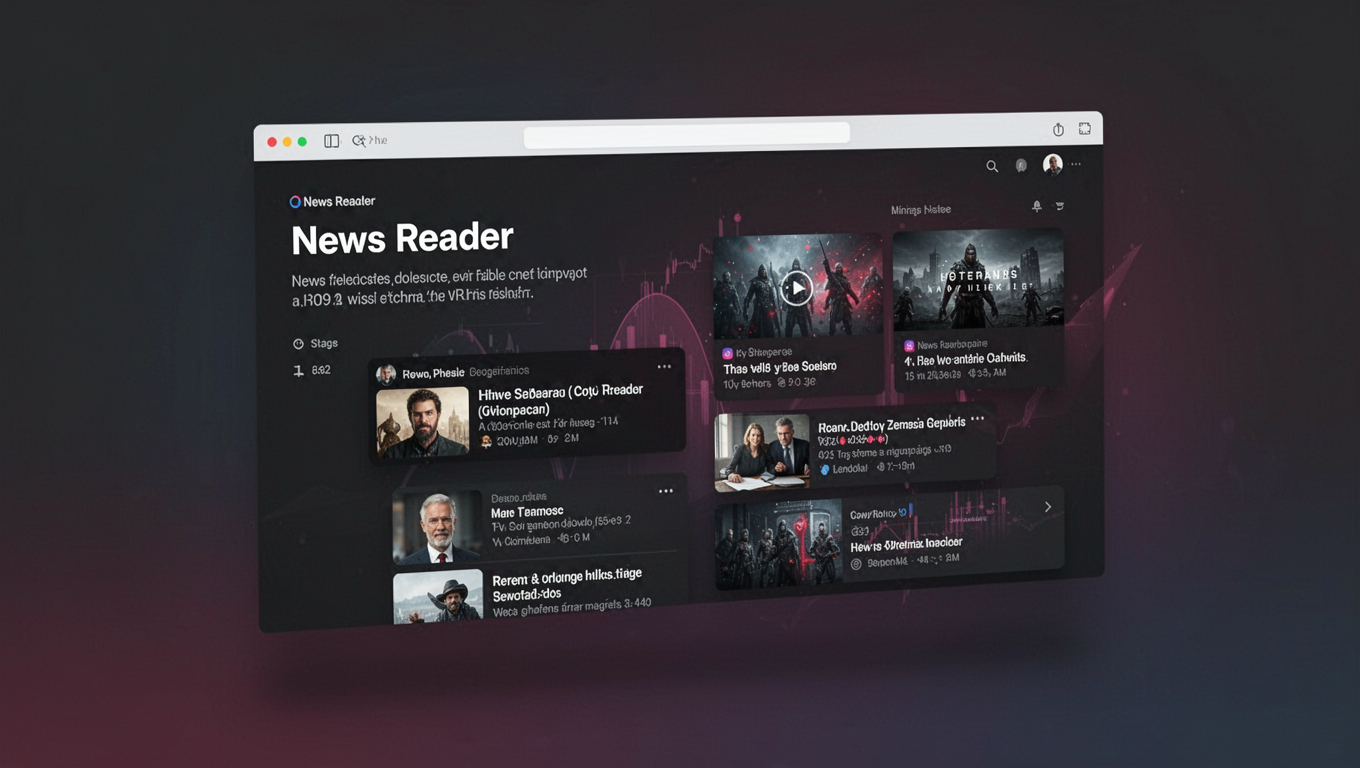 Preview of News Reader