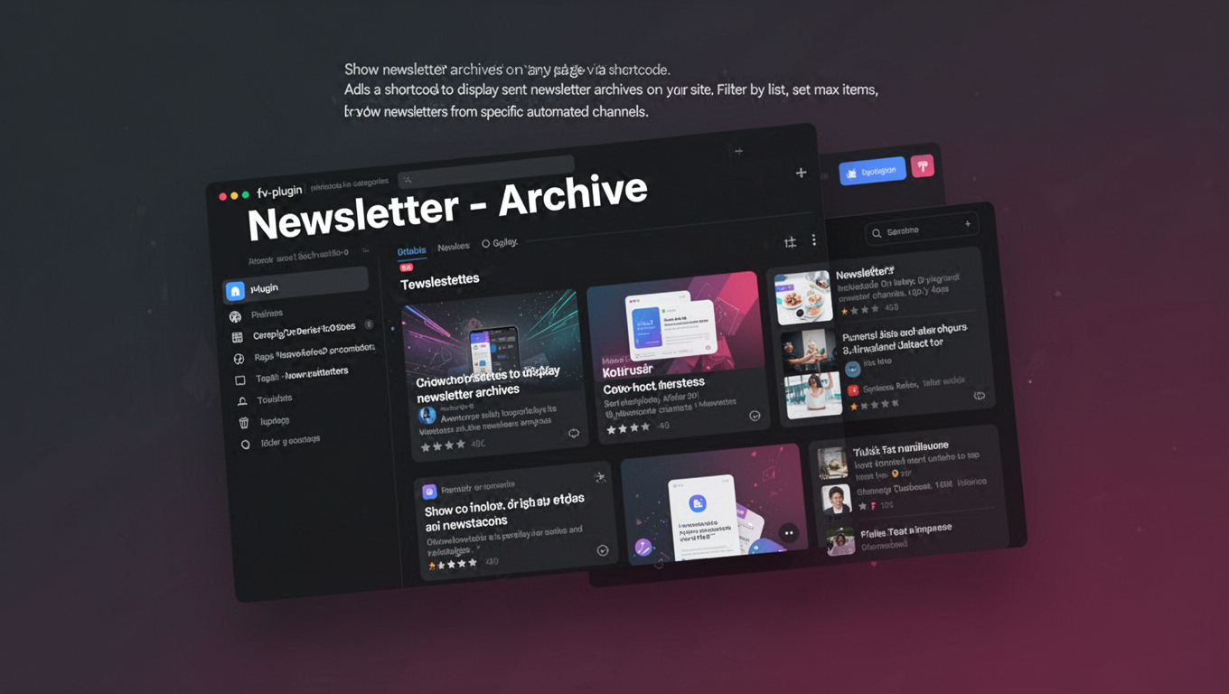 Preview of Newsletter - Archive