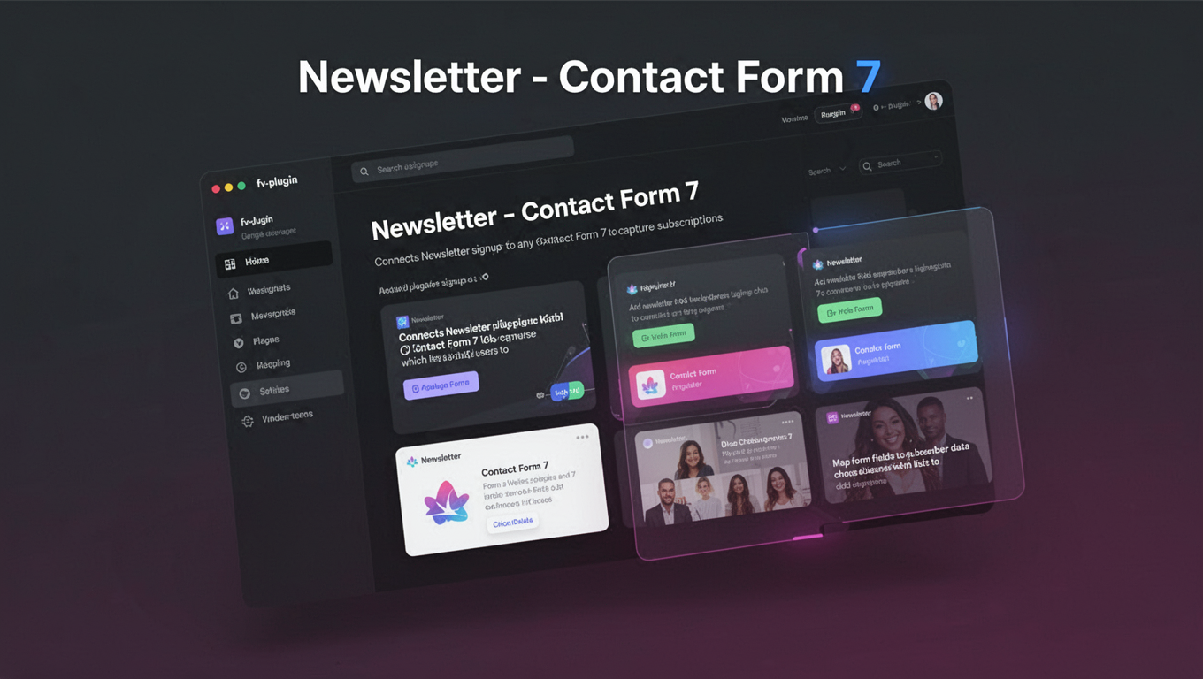Preview of Newsletter - Contact Form 7