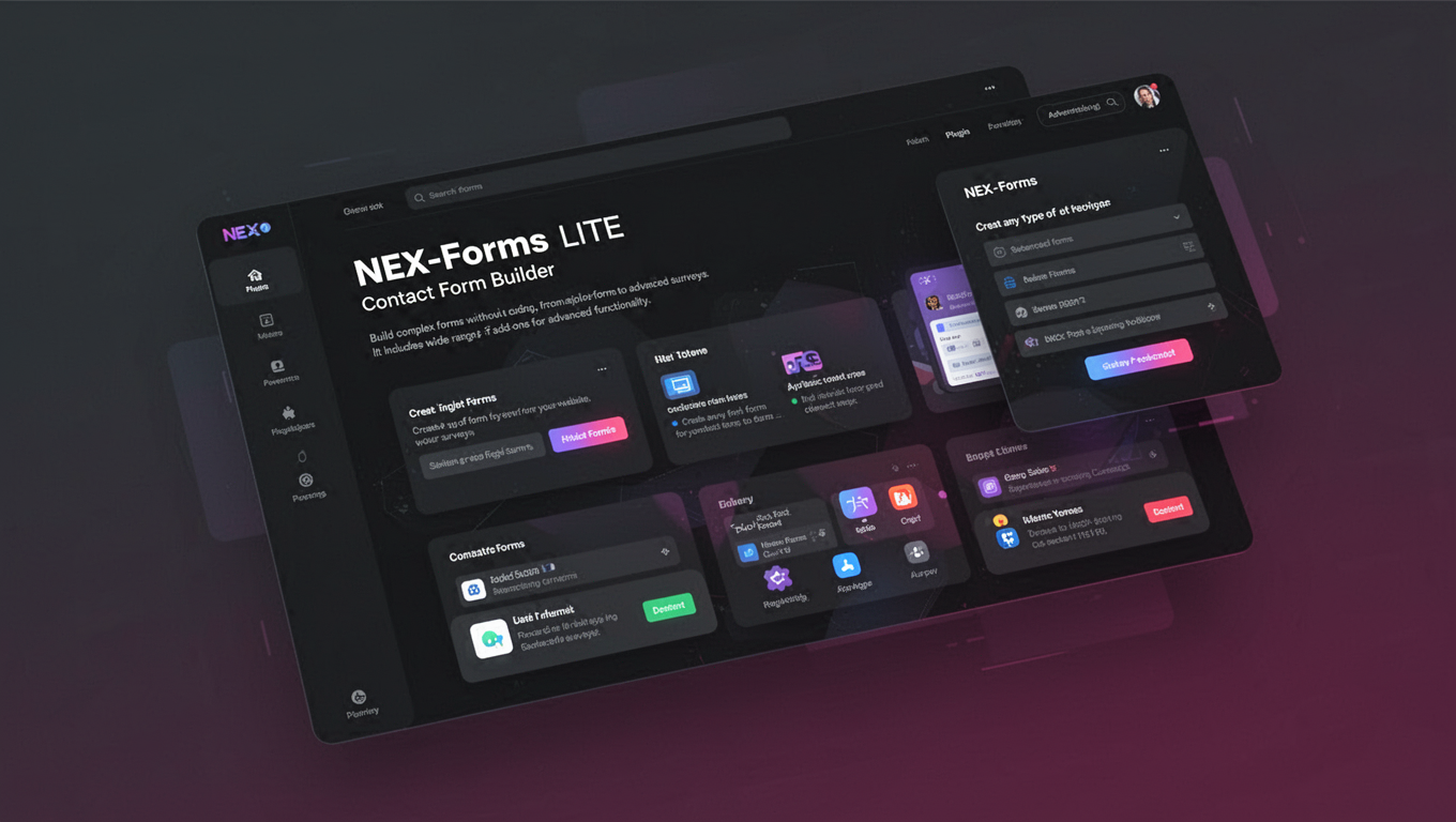 Preview of NEX-Forms LITE - Contact Form Builder