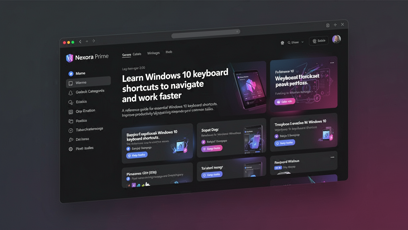 Preview of Nexora Prime