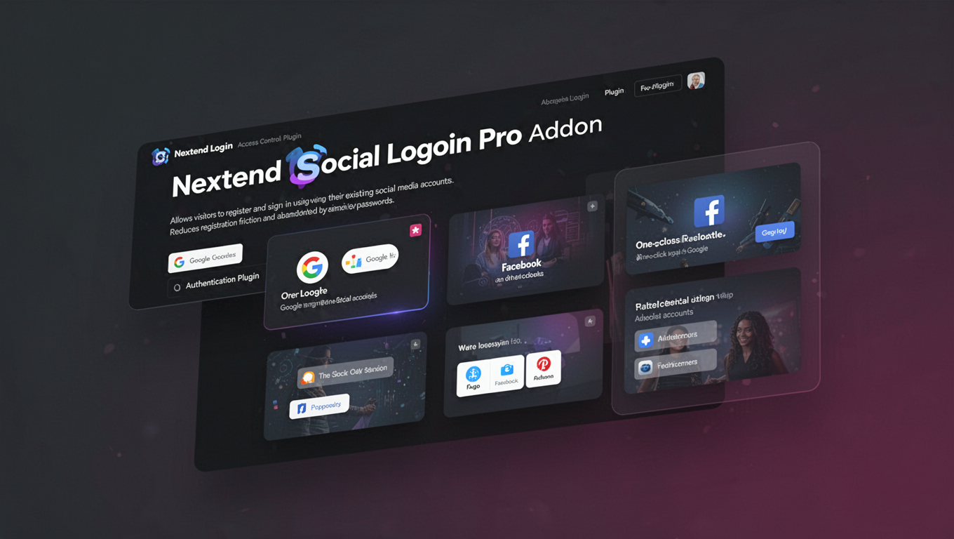 Preview of Nextend Social Login Pro Addon