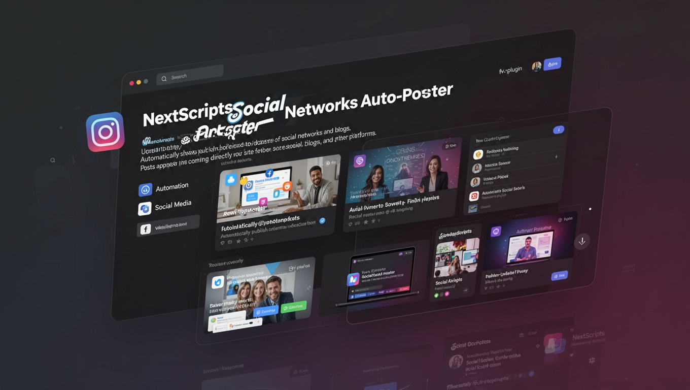 Preview of NextScripts: Social Networks Auto-Poster