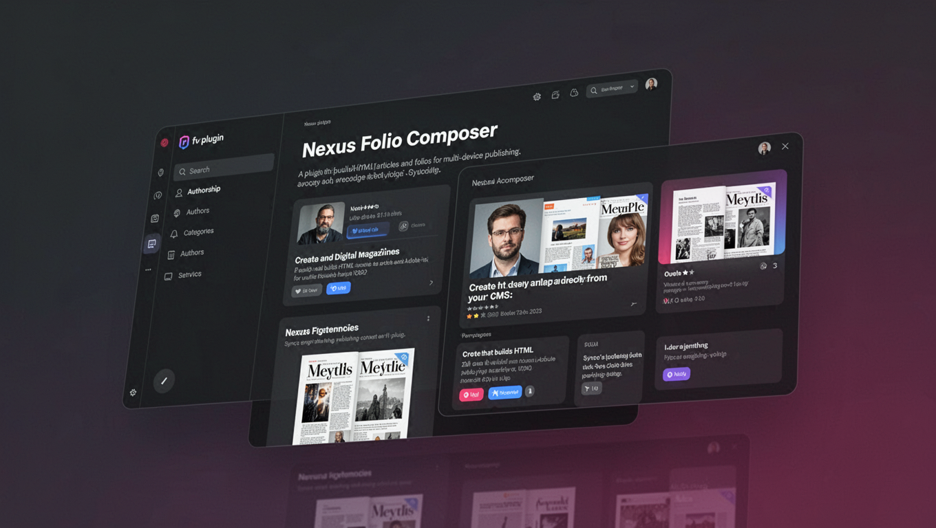 Preview of Nexus Folio Composer