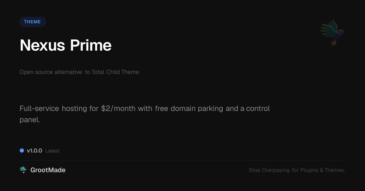 Preview of Nexus Prime