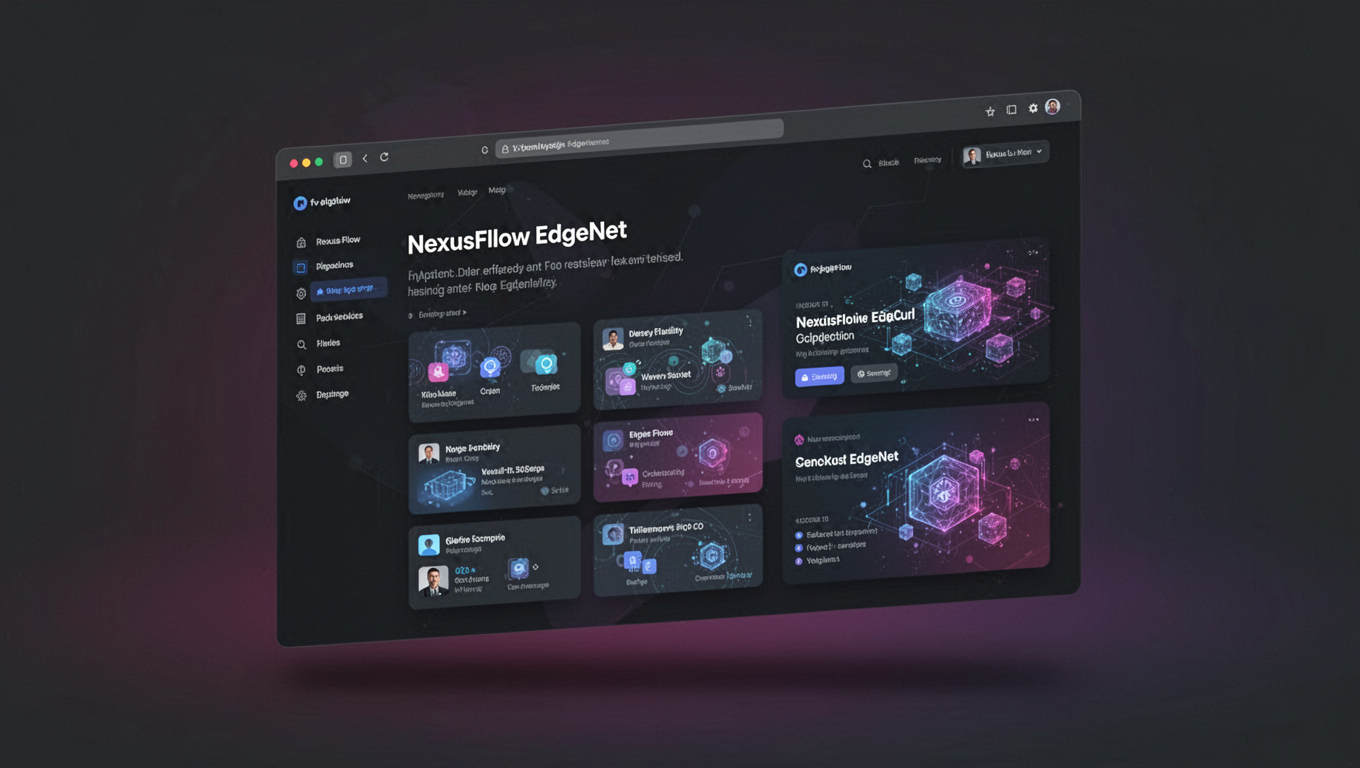Preview of NexusFlow EdgeNet
