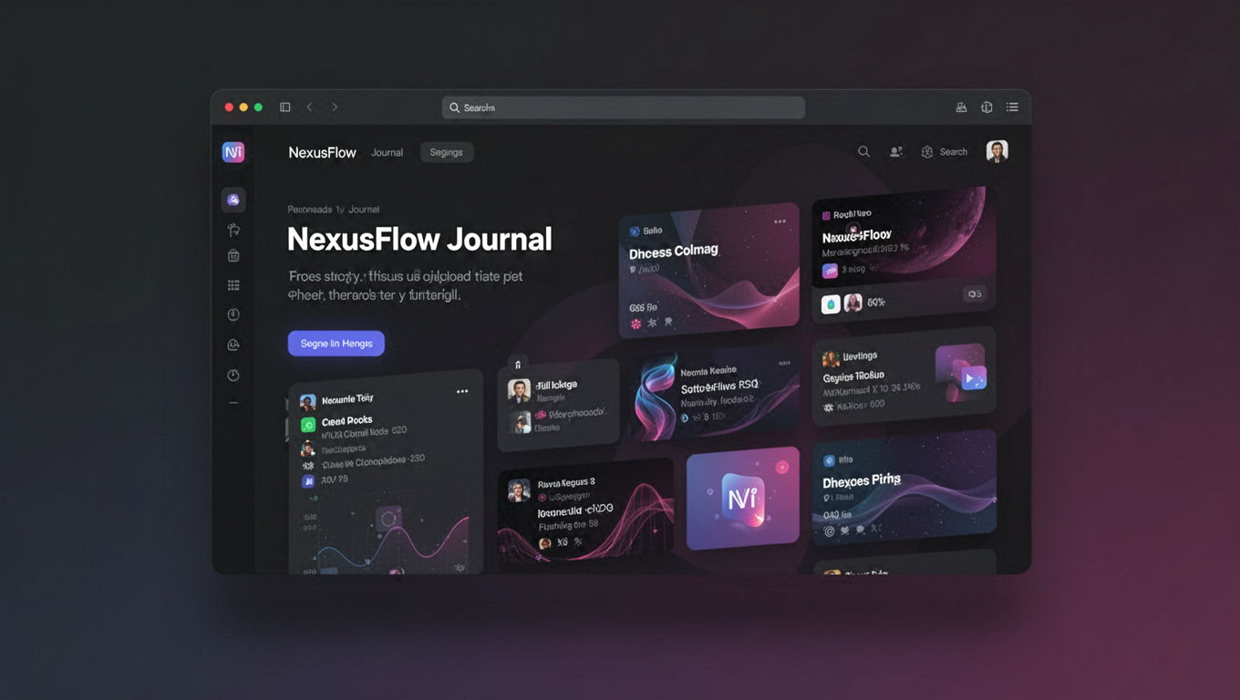 Preview of NexusFlow Journal