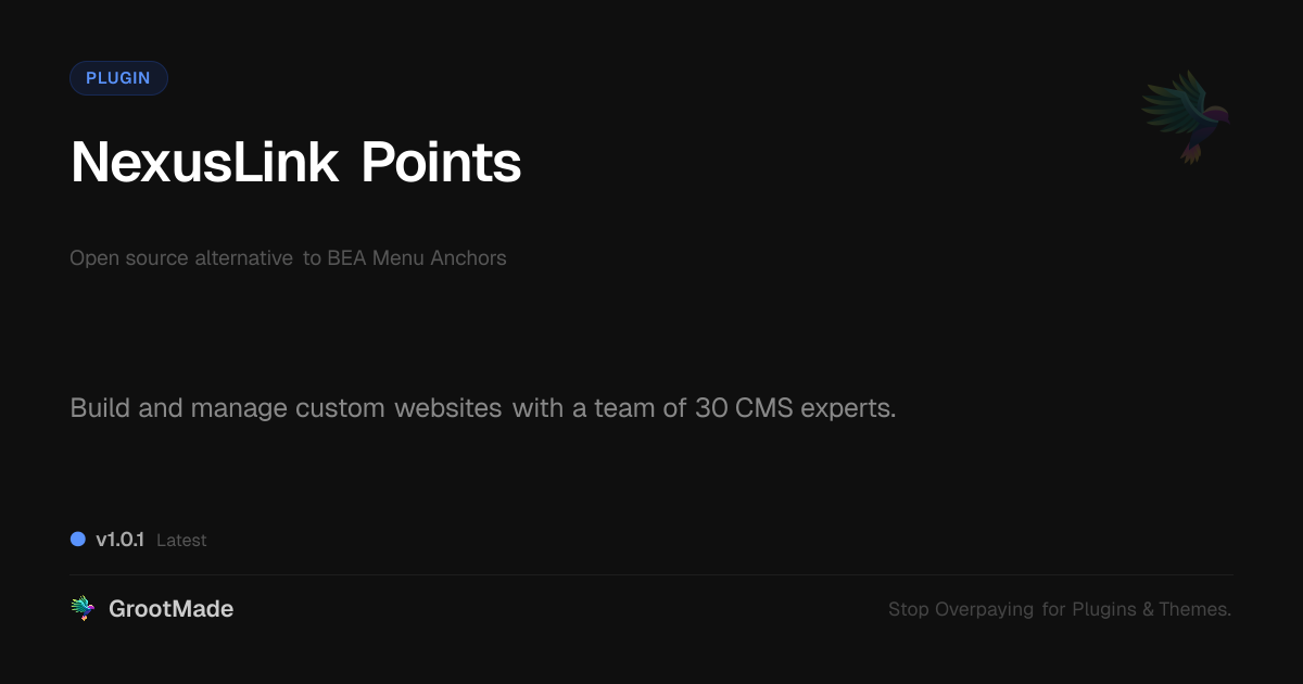 Preview of NexusLink Points