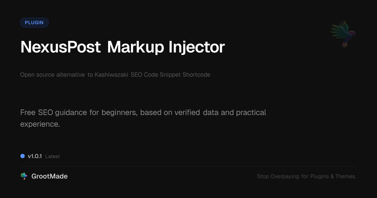 Preview of NexusPost Markup Injector