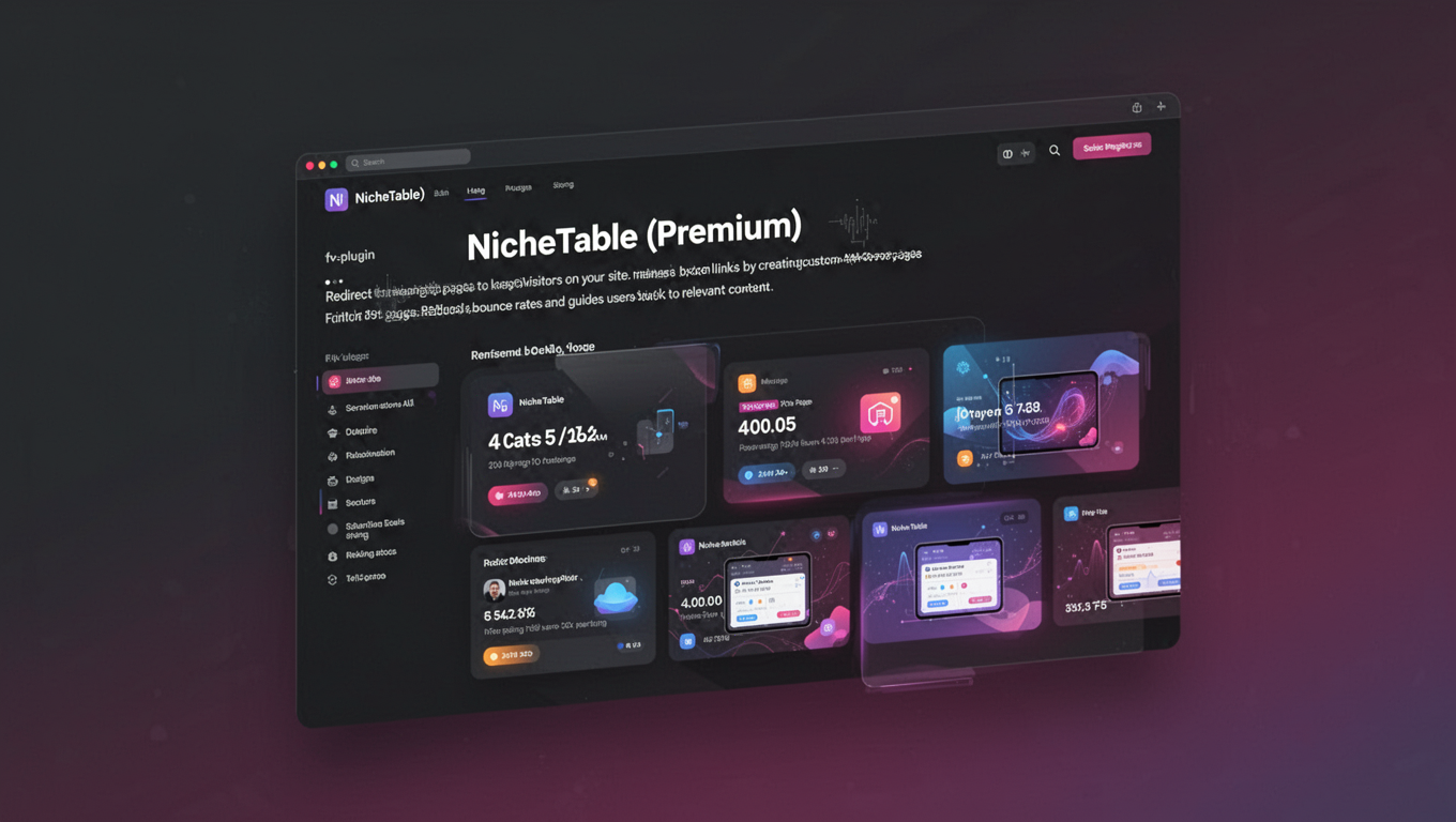 Preview of NicheTable (Premium)