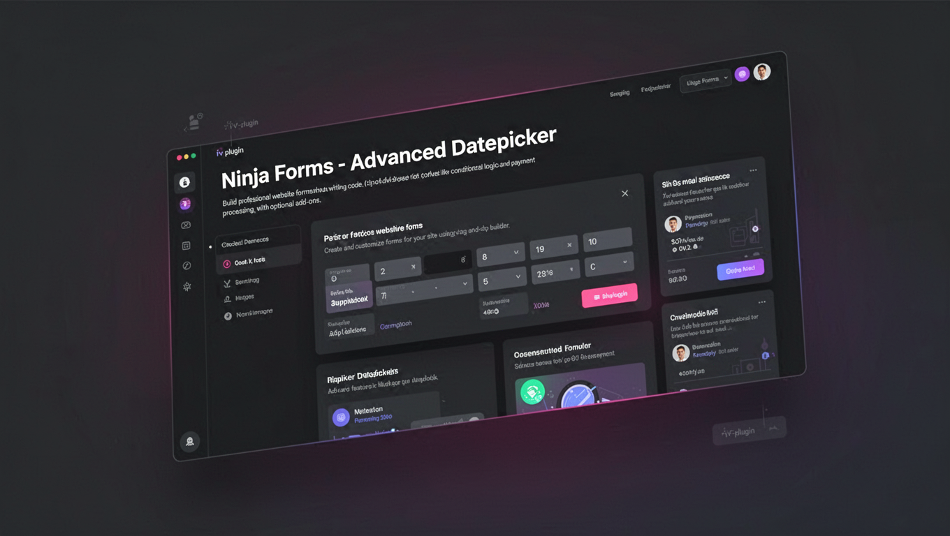 Preview of Ninja Forms - Advanced Datepicker