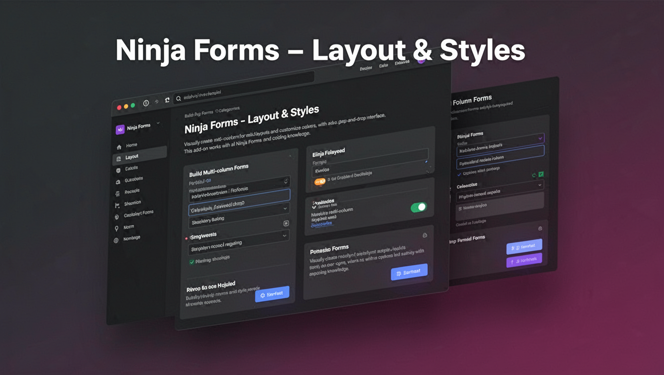 Preview of Ninja Forms - Layout & Styles