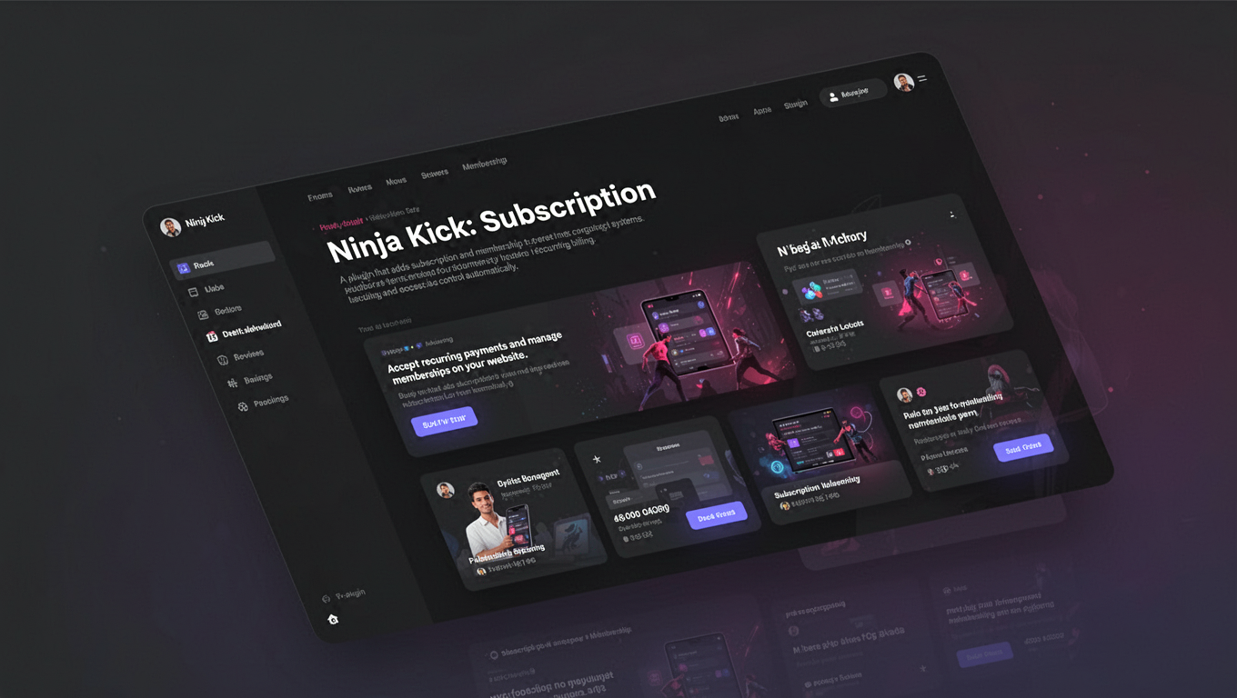 Preview of Ninja Kick: Subscription