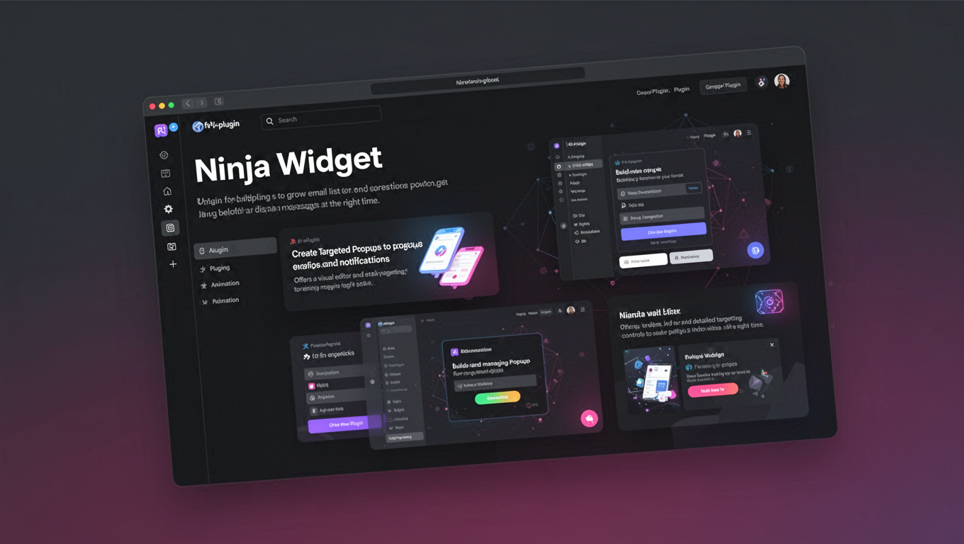 Preview of Ninja Widget