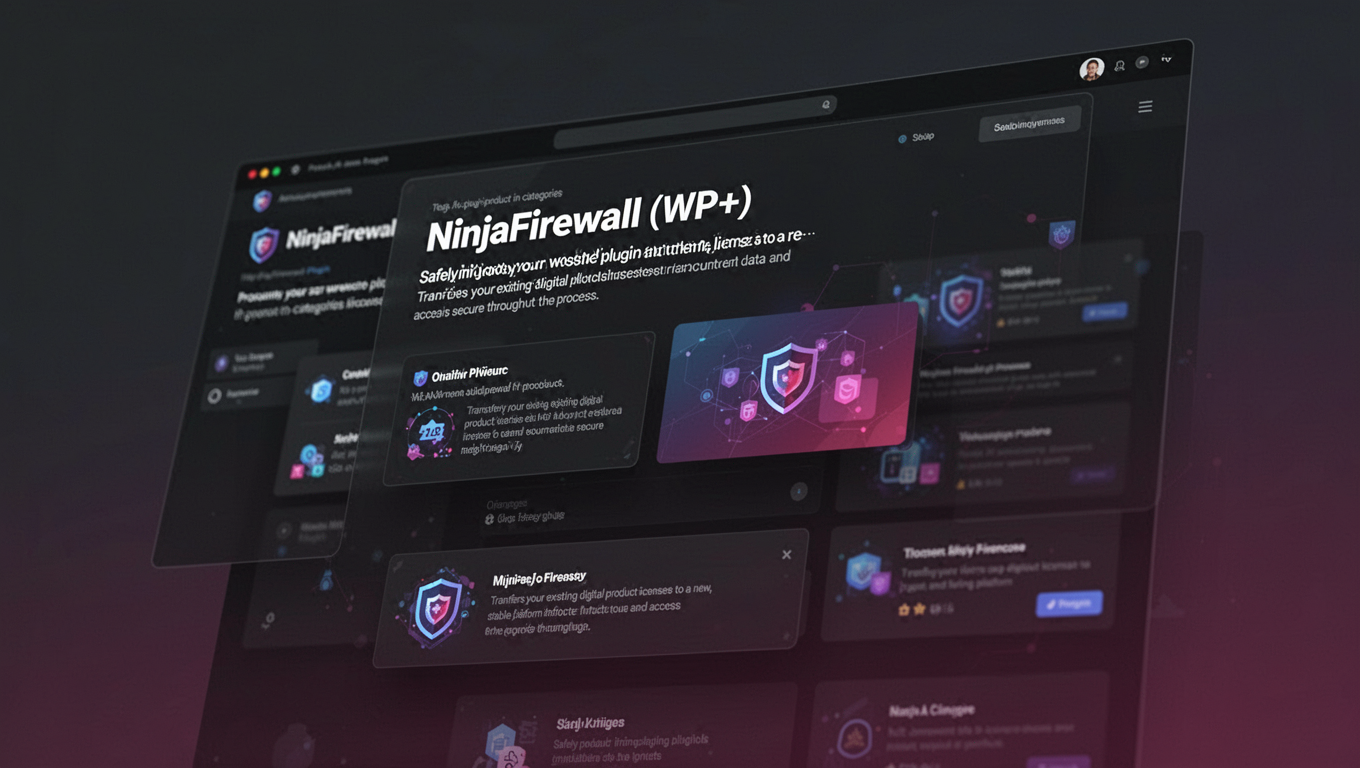 Preview of NinjaFirewall (WP+)