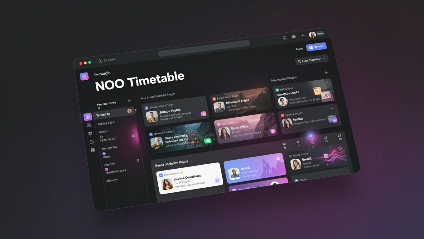 Preview of NOO Timetable