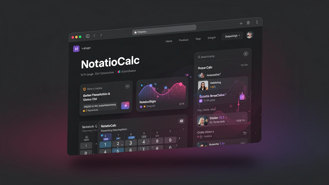 Preview of NotatioCalc