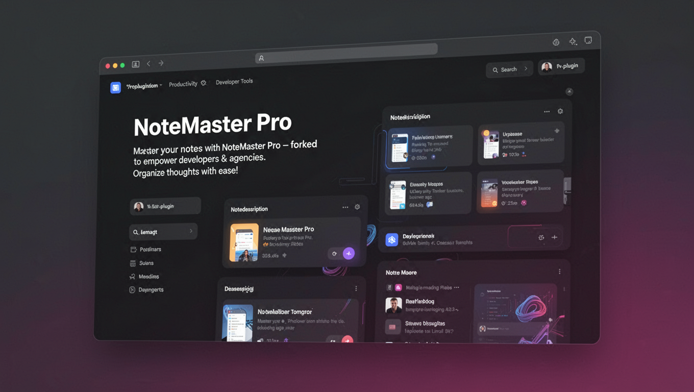 Preview of NoteMaster Pro