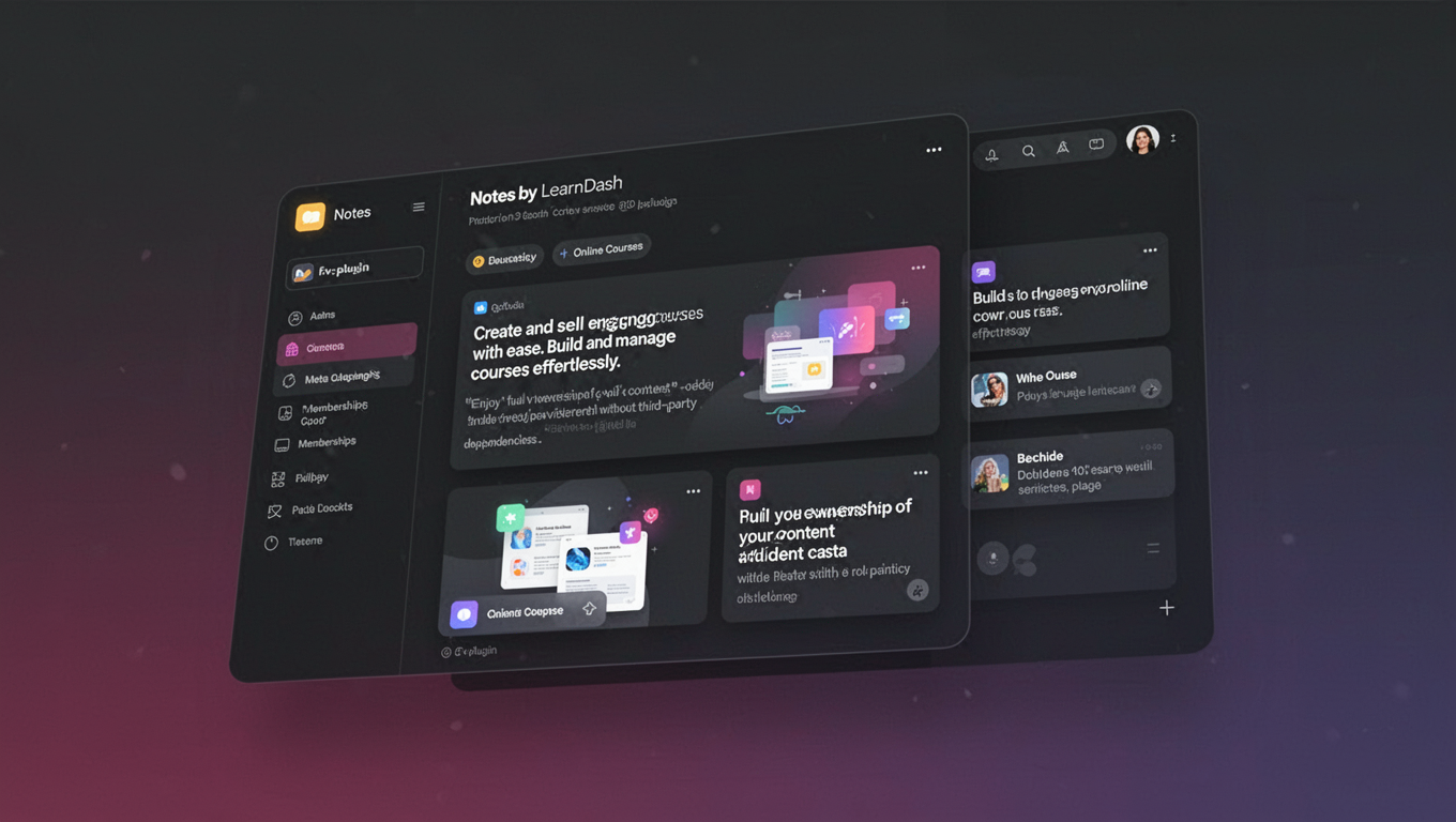 Preview of Notes by LearnDash