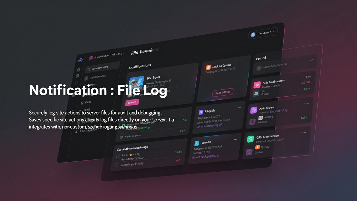 Preview of Notification : File Log