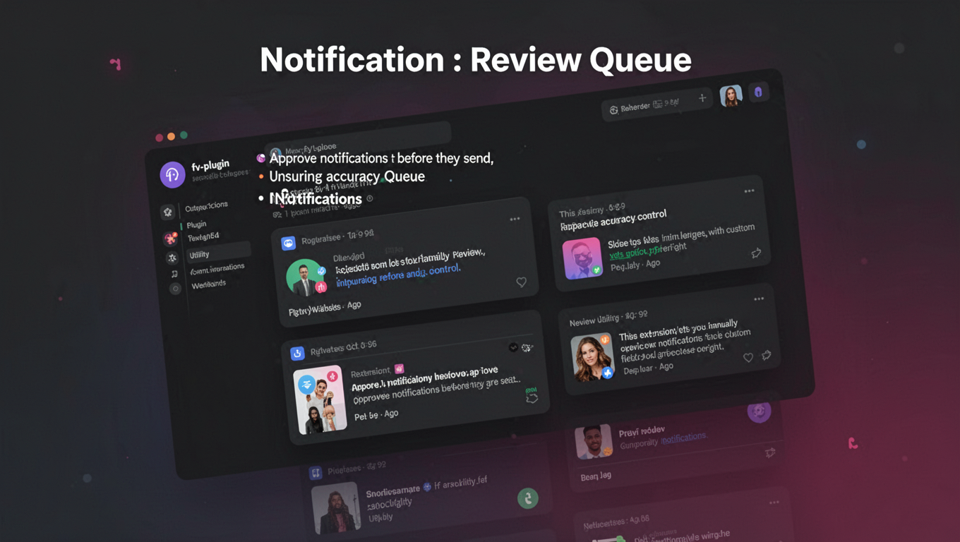 Preview of Notification : Review Queue