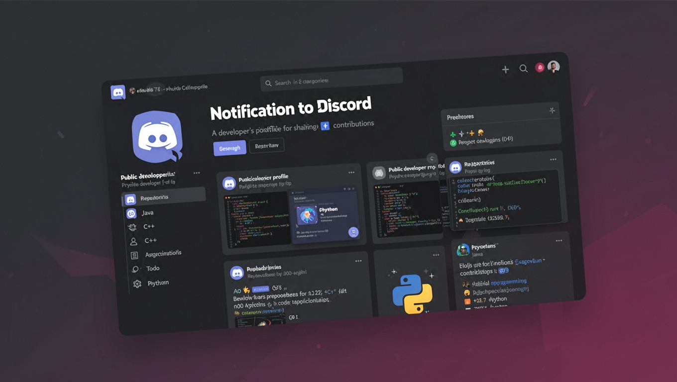 Preview of Notification to Discord