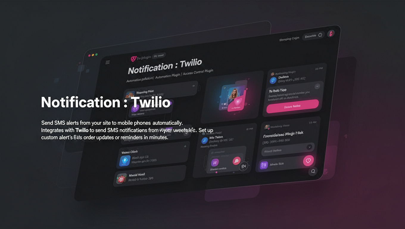 Preview of Notification : Twilio