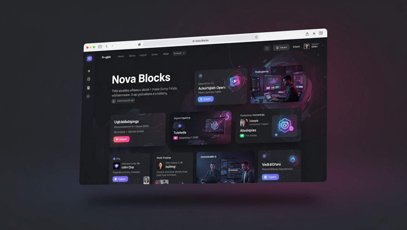Preview of Nova Blocks