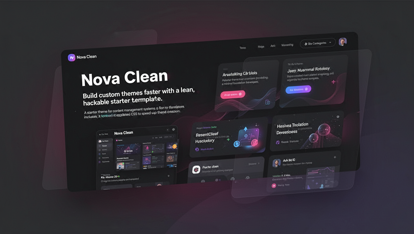 Preview of Nova Clean