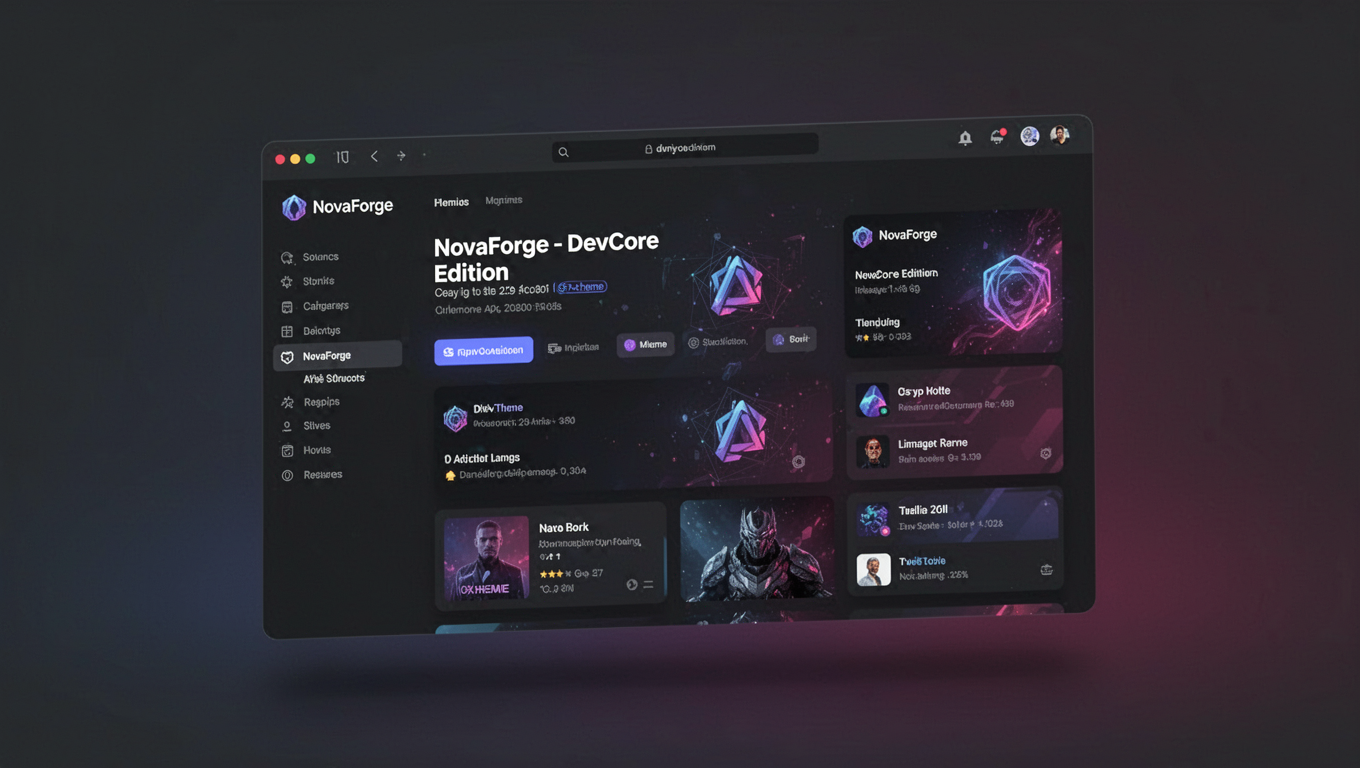 Preview of NovaForge - DevCore Edition