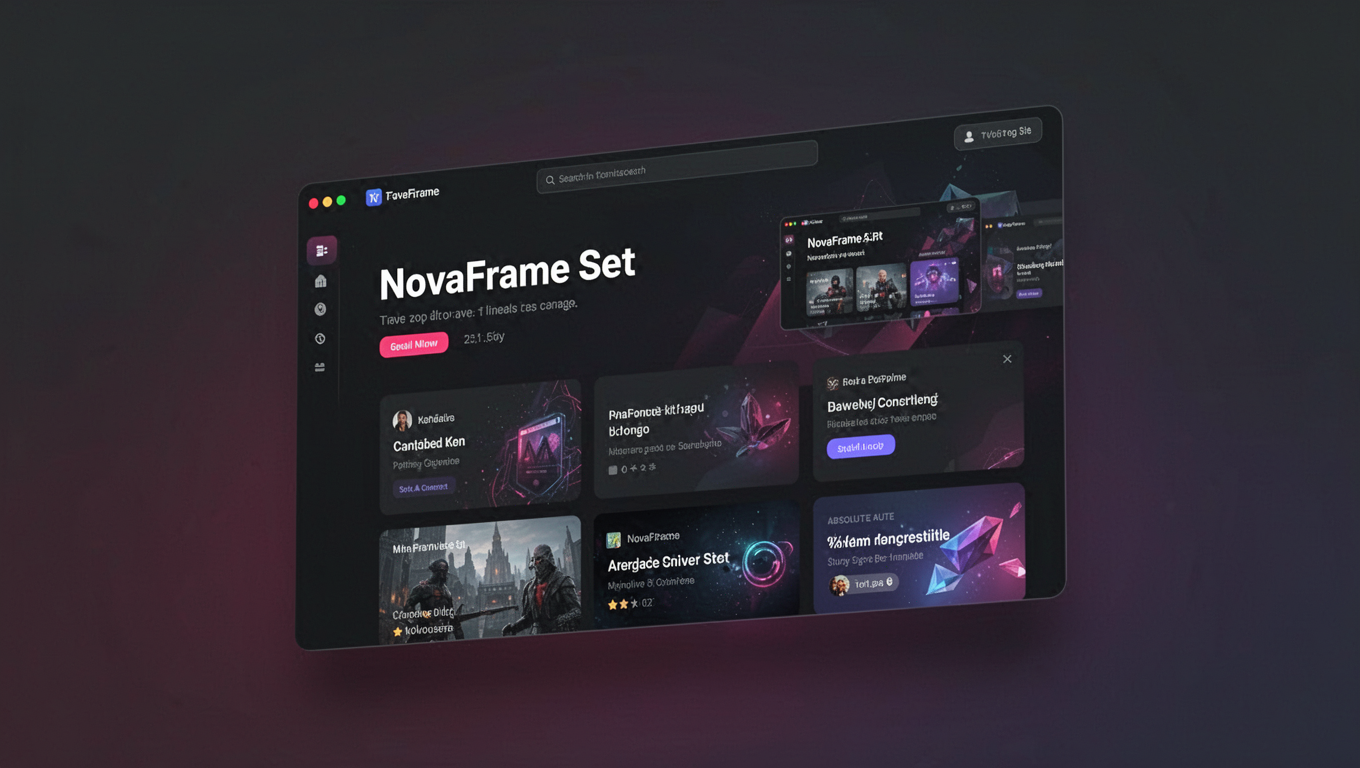 Preview of NovaFrame Set