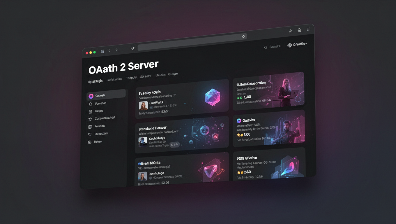 Preview of OAuth 2 Server