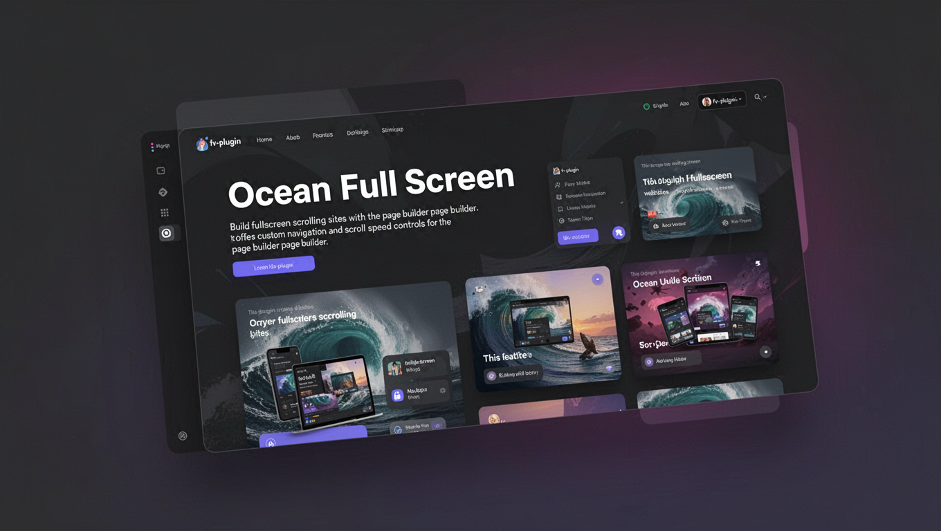 Preview of Ocean Full Screen