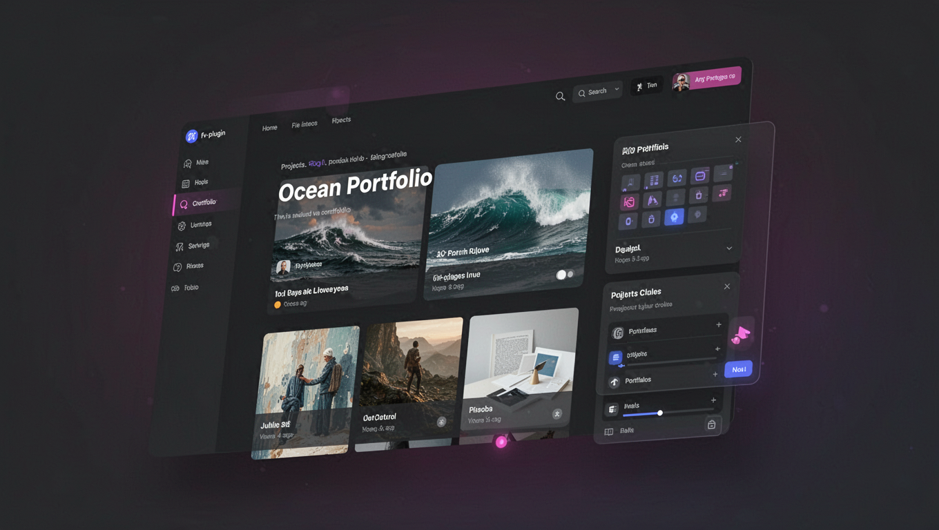 Preview of Ocean Portfolio